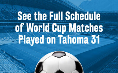 Here’s the Schedule of World Cup Matches Played on Tahoma 31
